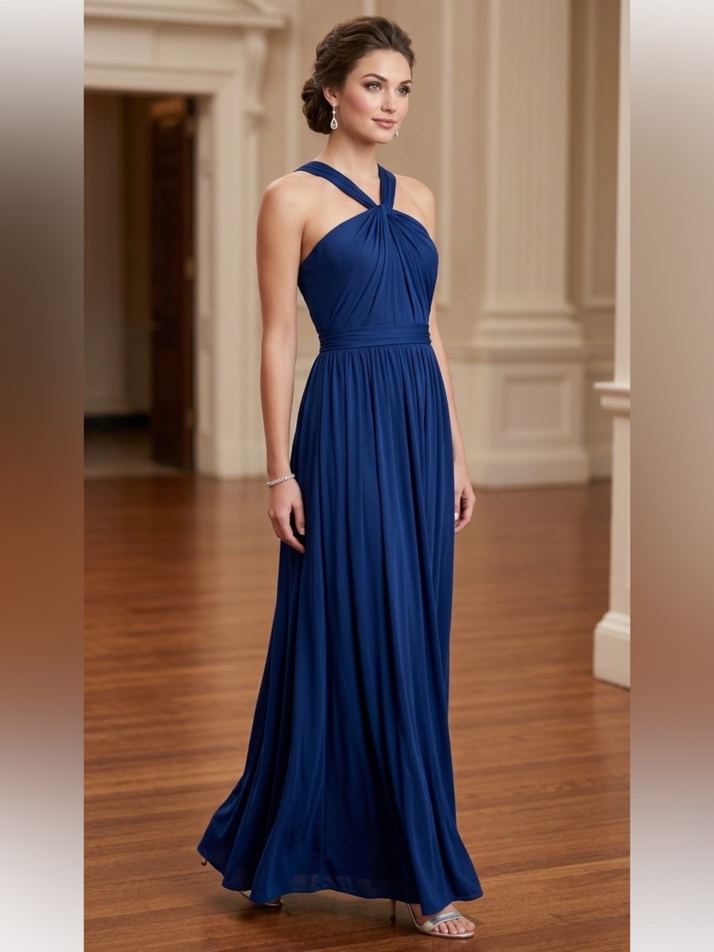 Nwt Davids Bridal || Woman’s Bridesmaid Marine Size 16